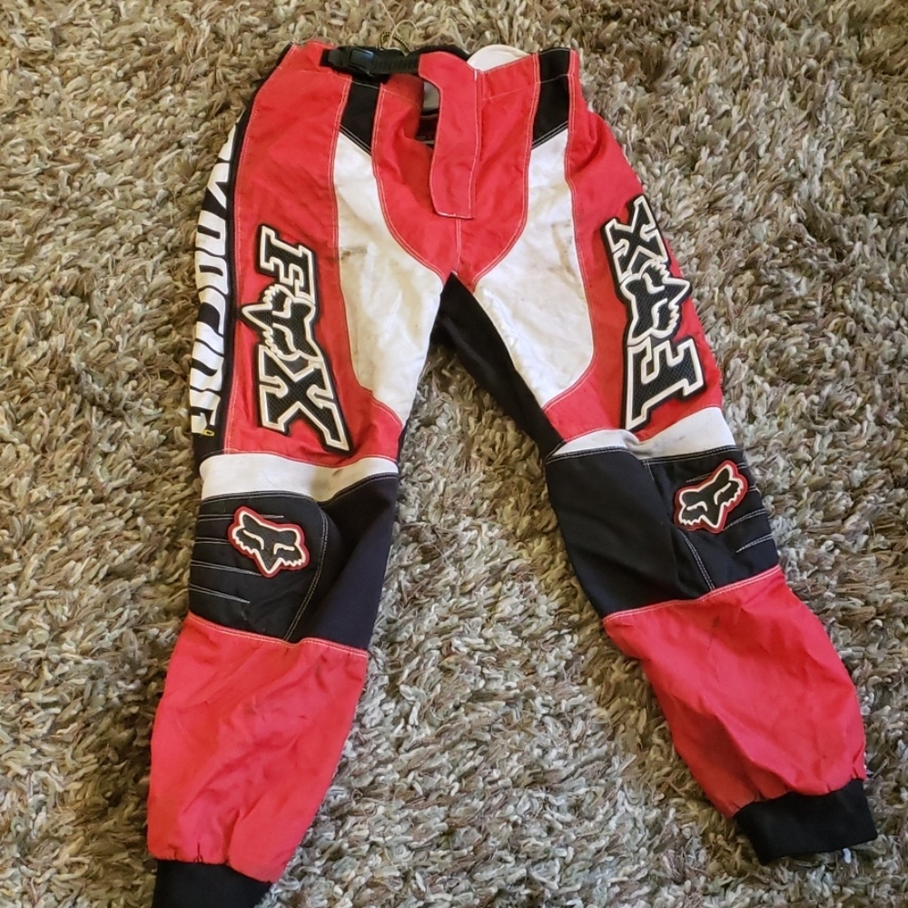 Kids fox racing pants